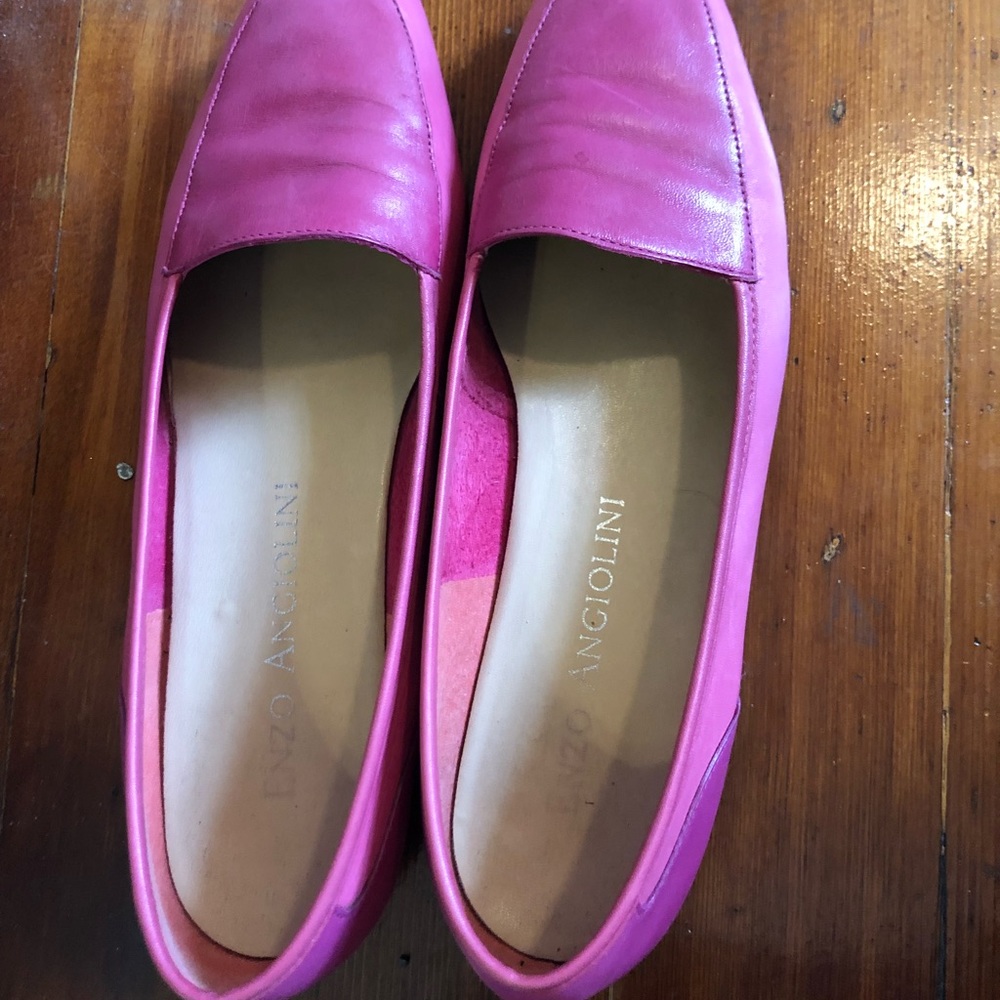 Enzo Angiolini hot pink Liberty flats